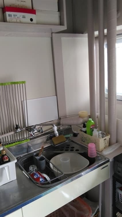 愛知県名古屋市名東区でのPH-5BVへの交換工事前の状態（名東店）