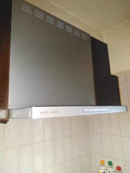 OGR-REC-AP602R SV(右排気)／OGR-REC-AP602L SV(左排気)への交換工事