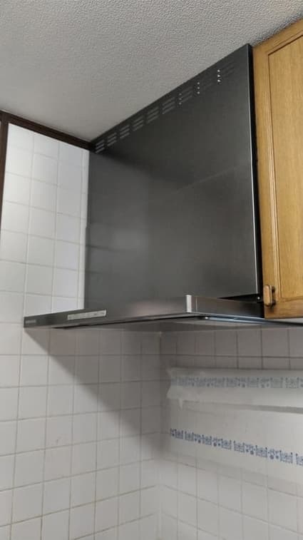 OGR-REC-AP752R SV(右排気)／OGR-REC-AP752L SV(左排気)への交換工事