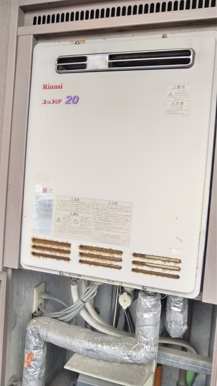 愛知県名古屋市港区でのFH-2022SAWLへの交換工事前の状態（名古屋中央店）