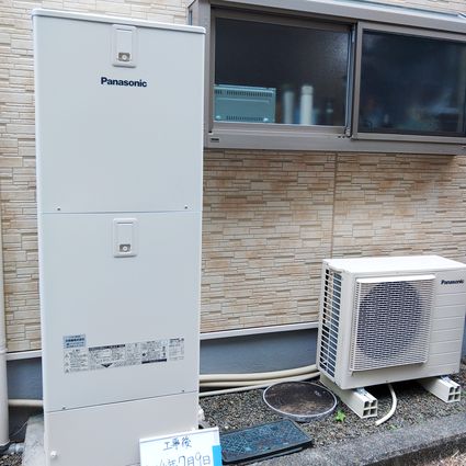 HE-J37LSS＋HE-RSWLW＋AD-HEJP4NA-Cへの交換工事