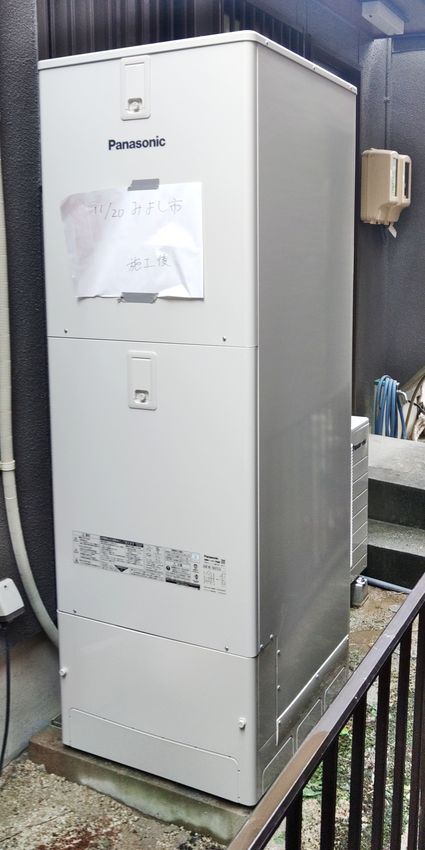 HE-SU37LQS＋HE-TQWLW＋AD-HEJP4NA-Cへの交換工事