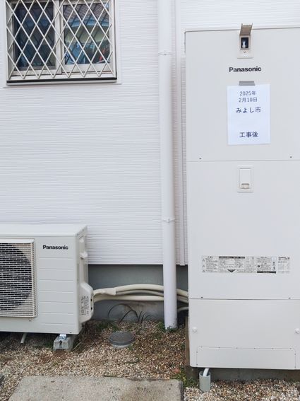 HE-S37LQS＋HE-TQWLW＋AD-HEJP4NA-Cへの交換工事