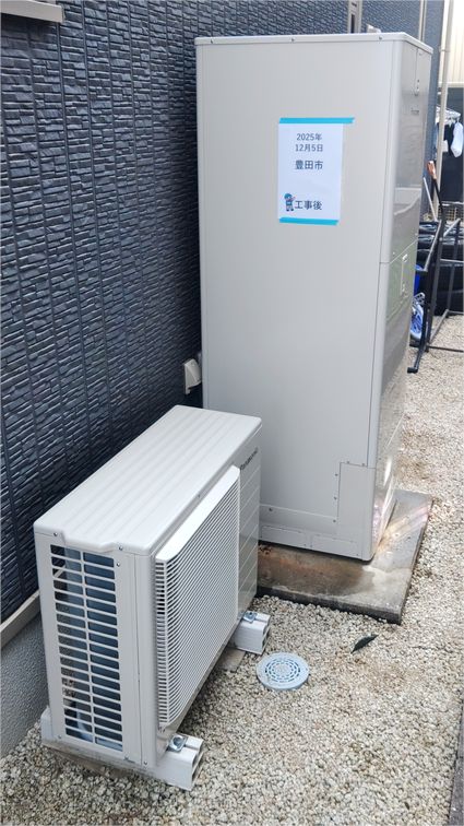 HE-S37LQS＋HE-TQWLW＋AD-HEH44NA-Cへの交換工事