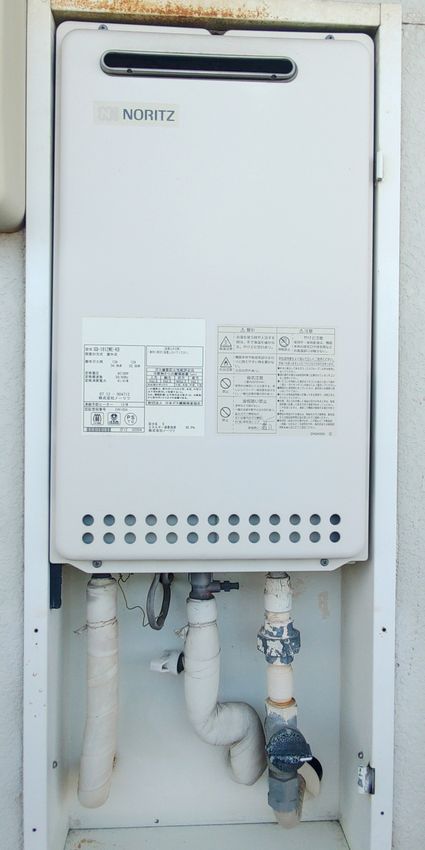 埼玉県さいたま市緑区でのGQ-1639WS-1への交換工事前の状態（川越店）