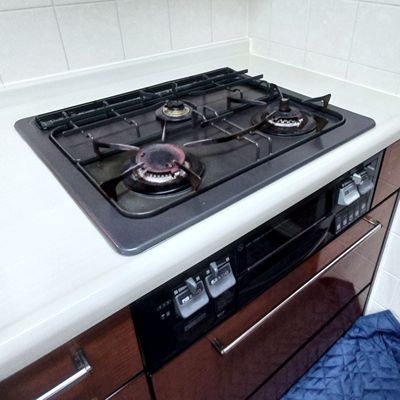 福岡県福岡市西区でのPD-509WS-60CVへの交換工事前の状態（早良店）