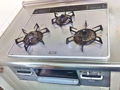 愛知県小牧市でのPD-509WS-60CVへの交換工事前の状態（春日井店）