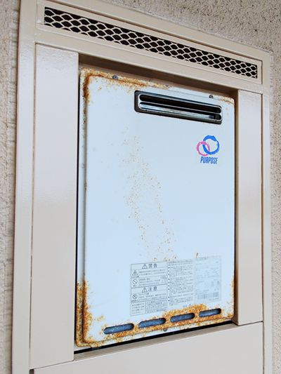 福岡県福岡市早良区でのPH-2015AWへの交換工事前の状態（早良店）