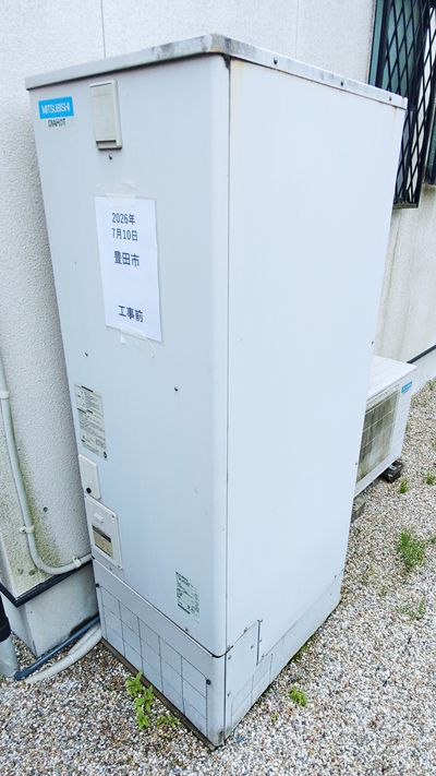 愛知県豊田市でのSRT-S377＋RMCB-F7SE＋GT-M460Wへの交換工事前の状態（みよし店）