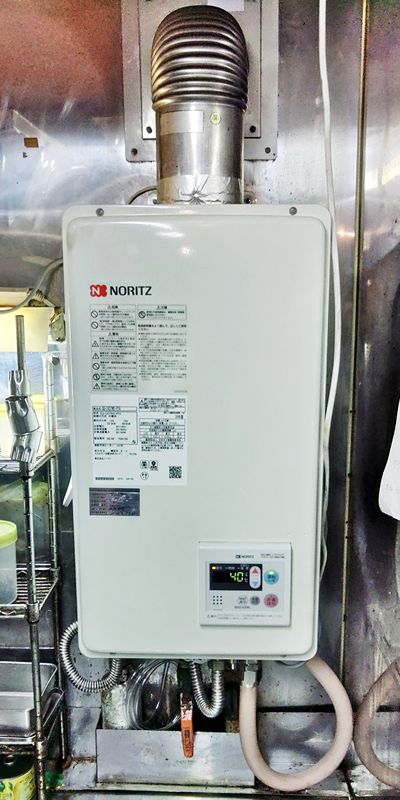 東京都杉並区でのGQ-2437WS-FFAへの交換工事（杉並店施工）