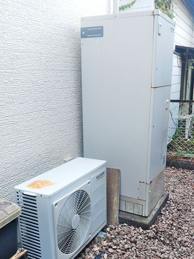 静岡県静岡市駿河区でのHE-S37LQS＋HE-TQWLW＋AD-HEH44NA-Cへの交換工事前の状態（静岡店）