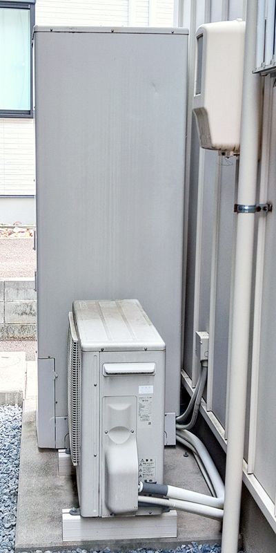 岐阜県本巣郡北方町でのHE-S46LQS＋HE-TQWLW＋AD-HEH44NA-Cへの交換工事前の状態（岐阜店）