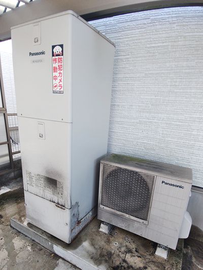 愛知県一宮市でのHE-SU37LQS＋HE-TQWLW＋AD-HEJP4NA-Cへの交換工事前の状態（岐阜店）