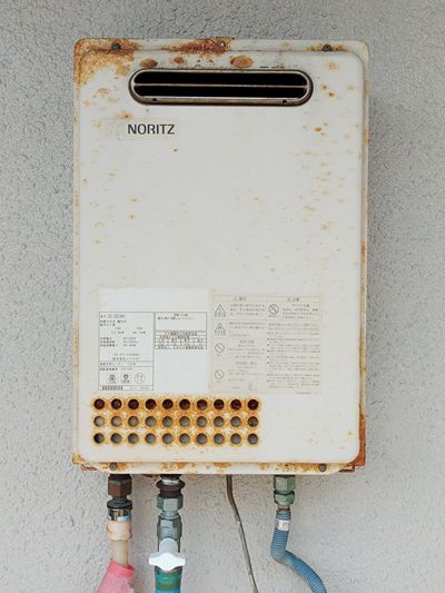 福岡県福岡市中央区でのPH-2015AWへの交換工事前の状態（早良店）
