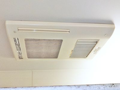 愛知県知多市でのBS-261H-2への交換工事前の状態（名古屋南店）
