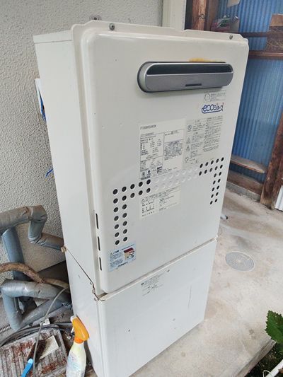 福岡県福岡市城南区でのGTH-C2059SAWD-1 BLへの交換工事前の状態（早良店）