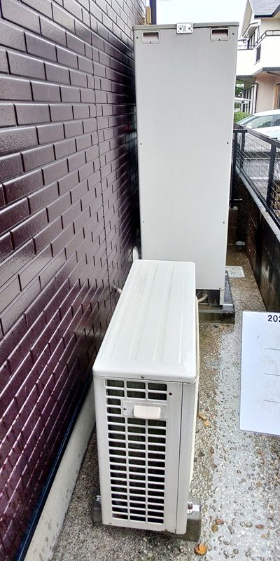 愛知県みよし市でのHE-SU37LQS＋HE-TQWLW＋AD-HEJP4NA-Cへの交換工事前の状態（みよし店）