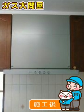 NFG6S20MSIL(左排気)/NFG6S20MSIR(右排気)への交換工事