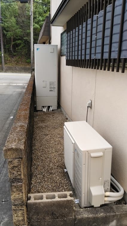 EQN37VFV+BRC083C1+KKC022D4への交換工事