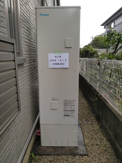 EQX46XFV+BRC083F1+KKC022E4への交換工事