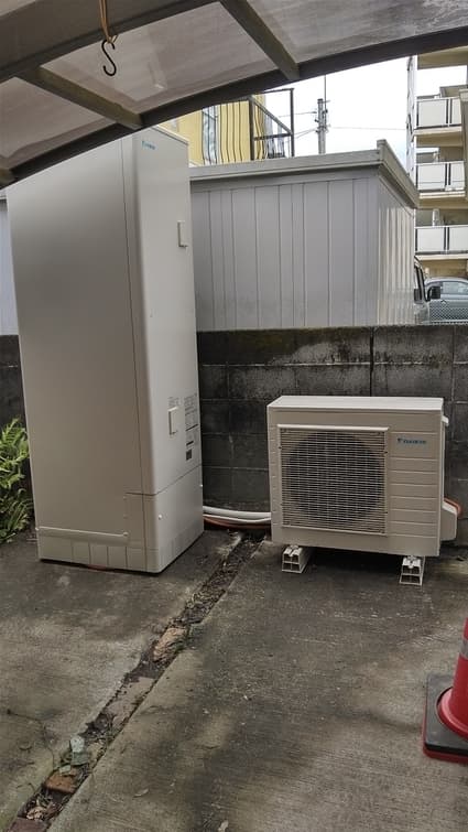 EQX46XFV+BRC083F1+KKC022E4への交換工事