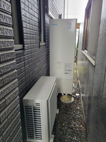 EQN37XFV+BRC083F1+KKC022E4への交換工事