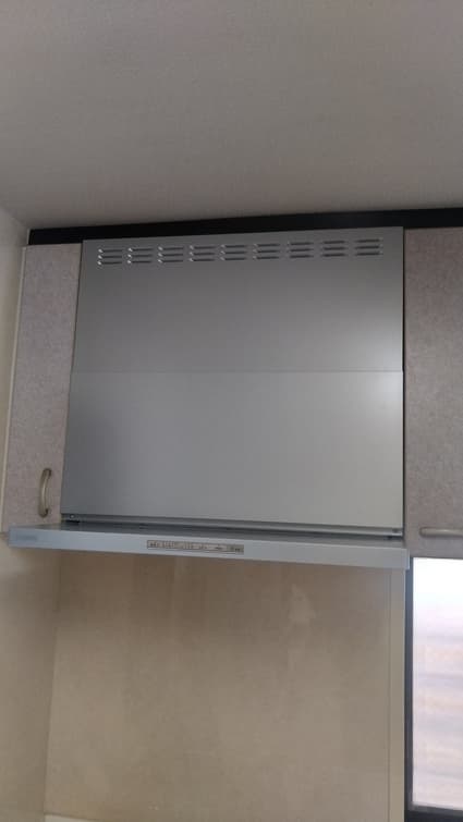 OGR-REC-AP752R SV(右排気)/OGR-REC-AP752L SV(左排気)への交換工事