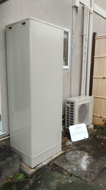 EQX46XFV+BRC083F1+KKC022E4への交換工事