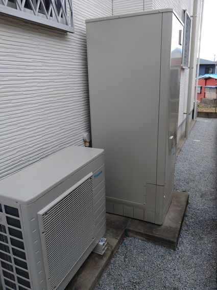 EQX37XFV+BRC083F1+KKC022E4への交換工事