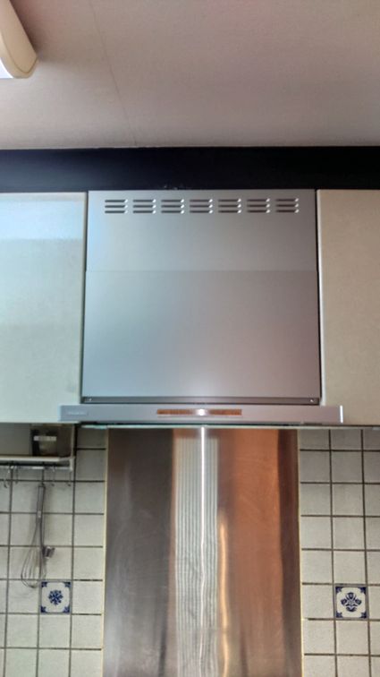 OGR-REC-AP602R SV(右排気)/OGR-REC-AP602L SV(左排気)への交換工事