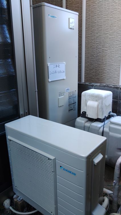 EQX37XFV+BRC083F1+KKC022E4への交換工事