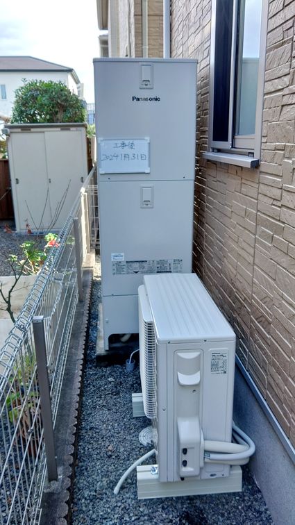 HE-S37LQS+HE-TQWLW+AD-HEH44NA-Cへの交換工事