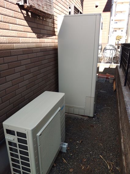EQX37XFV+BRC083F1+KKC022E4への交換工事