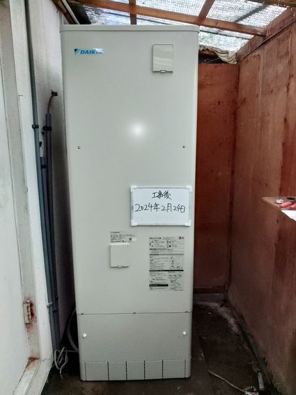 EQXN37XV+BRC083F31+KKC022E4への交換工事