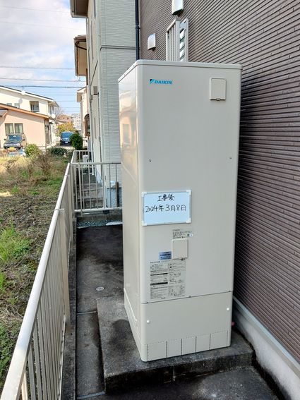 EQX37XFV+BRC083F1+KKC022E4への交換工事