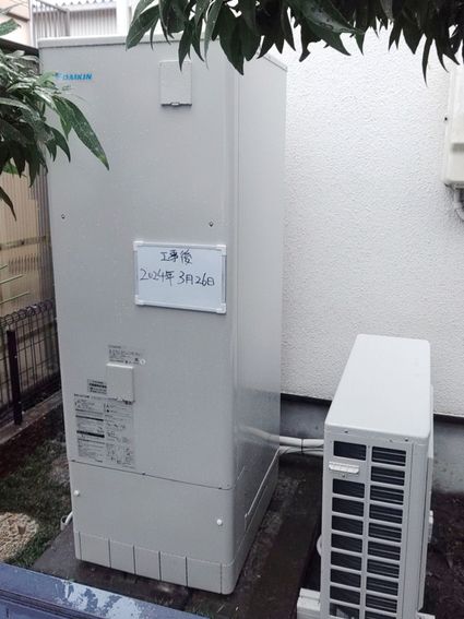 EQX37XFV+BRC083F1+KKC022E4への交換工事