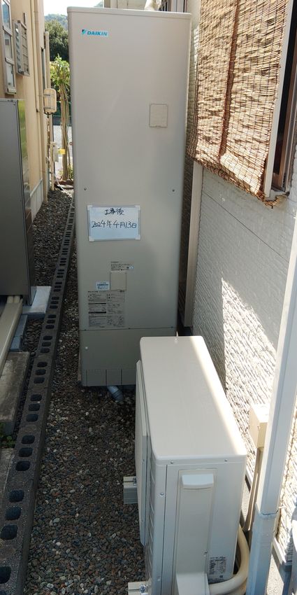 EQX46XFV+BRC083F1+KKC022E4への交換工事