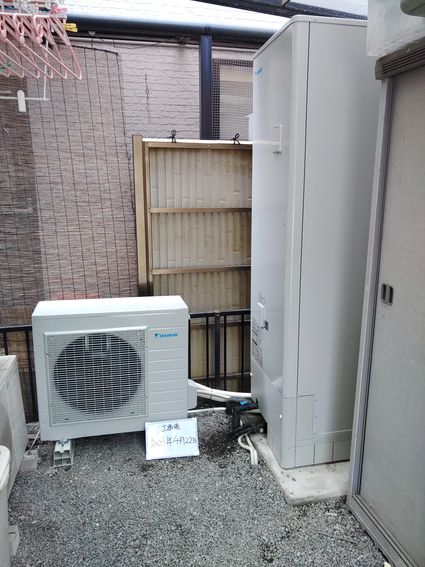 EQXN46XV+BRC083F31+KKC022E4への交換工事