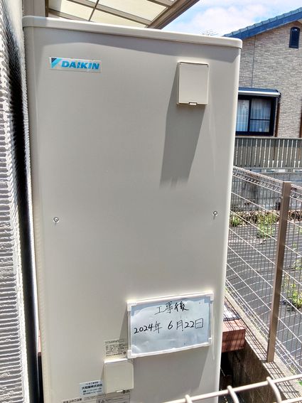 EQX37XFV+BRC083F1+KKC022E4への交換工事