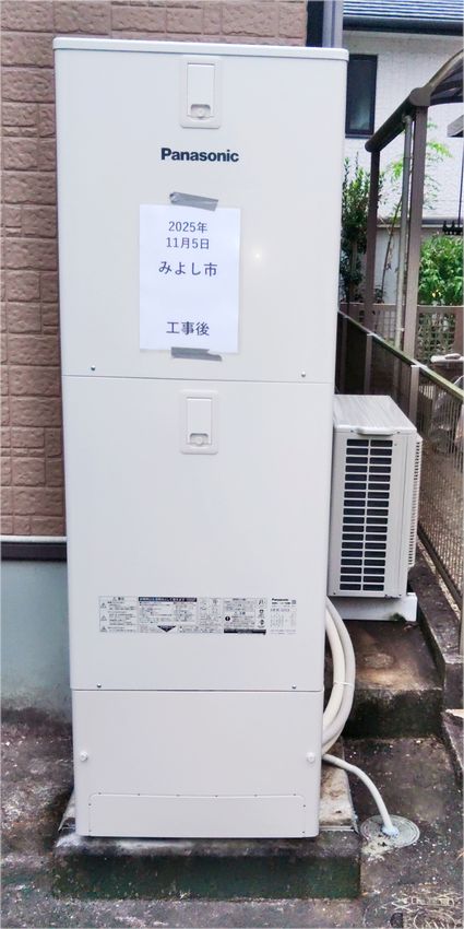 HE-S37LQS＋HE-TQWLW＋AD-HEH44NA-Cへの交換工事